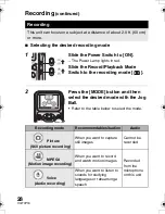 Preview for 28 page of Panasonic D-Snap SV-AS3 Operating Instructions Manual