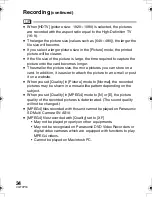 Preview for 34 page of Panasonic D-Snap SV-AS3 Operating Instructions Manual