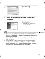 Preview for 71 page of Panasonic D-Snap SV-AS3 Operating Instructions Manual