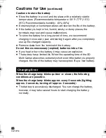 Preview for 88 page of Panasonic D-Snap SV-AS3 Operating Instructions Manual