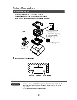 Preview for 2 page of Panasonic DA-DS150 Setup Procedure