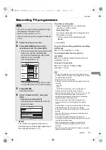 Preview for 31 page of Panasonic Diga Blu-ray DMR-BCT950 Operating Instructions Manual