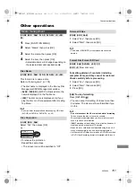 Preview for 101 page of Panasonic Diga Blu-ray DMR-BCT950 Operating Instructions Manual