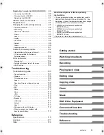 Preview for 5 page of Panasonic Diga DMR-BCT820 Operating Instructions Manual