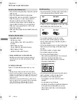 Preview for 10 page of Panasonic Diga DMR-BCT820 Operating Instructions Manual