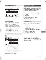 Preview for 43 page of Panasonic Diga DMR-BCT820 Operating Instructions Manual