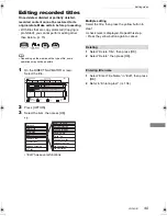 Preview for 49 page of Panasonic Diga DMR-BCT820 Operating Instructions Manual