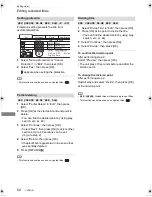 Preview for 50 page of Panasonic Diga DMR-BCT820 Operating Instructions Manual