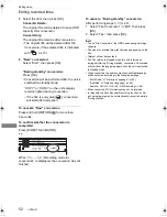 Preview for 52 page of Panasonic Diga DMR-BCT820 Operating Instructions Manual