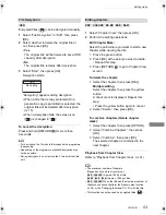 Preview for 53 page of Panasonic Diga DMR-BCT820 Operating Instructions Manual