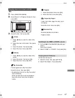 Preview for 67 page of Panasonic Diga DMR-BCT820 Operating Instructions Manual