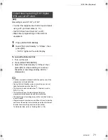 Preview for 71 page of Panasonic Diga DMR-BCT820 Operating Instructions Manual