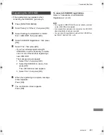 Preview for 81 page of Panasonic Diga DMR-BCT820 Operating Instructions Manual