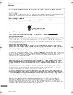 Preview for 122 page of Panasonic Diga DMR-BCT820 Operating Instructions Manual