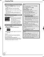 Preview for 62 page of Panasonic Diga DMR-BS750EB Operating Instructions Manual