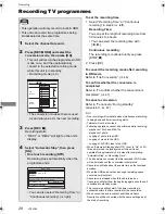 Preview for 28 page of Panasonic Diga DMR-BWT720 Operating Instructions Manual