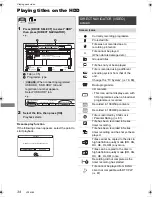 Preview for 34 page of Panasonic Diga DMR-BWT720 Operating Instructions Manual