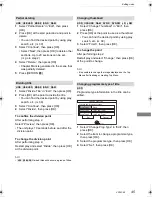 Preview for 45 page of Panasonic Diga DMR-BWT720 Operating Instructions Manual