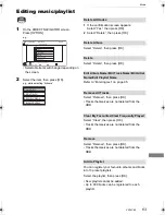 Preview for 63 page of Panasonic Diga DMR-BWT720 Operating Instructions Manual