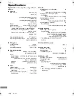 Preview for 106 page of Panasonic Diga DMR-BWT720 Operating Instructions Manual