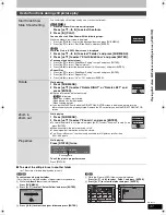 Preview for 41 page of Panasonic Diga DMR-EH55 Operating Instructions Manual