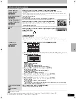 Preview for 49 page of Panasonic Diga DMR-EH55 Operating Instructions Manual