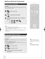 Preview for 20 page of Panasonic Diga DMR-EH59EM Operating Instructions Manual