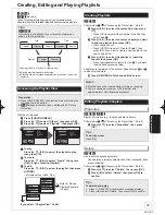 Preview for 47 page of Panasonic Diga DMR-EH59EM Operating Instructions Manual