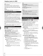 Preview for 60 page of Panasonic Diga DMR-EH59EM Operating Instructions Manual