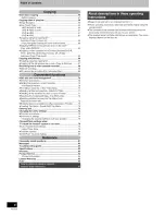 Preview for 4 page of Panasonic Diga DMR-EH75V Operating Instructions Manual