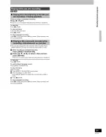 Preview for 31 page of Panasonic Diga DMR-EH75V Operating Instructions Manual