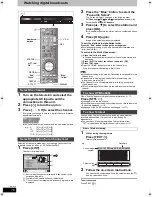 Preview for 16 page of Panasonic Diga DMR-EX72S Operating Instructions Manual