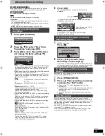 Preview for 27 page of Panasonic Diga DMR-EX72S Operating Instructions Manual