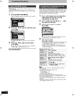 Preview for 40 page of Panasonic Diga DMR-EX72S Operating Instructions Manual