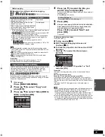 Preview for 49 page of Panasonic Diga DMR-EX72S Operating Instructions Manual