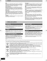 Preview for 86 page of Panasonic Diga DMR-EX72S Operating Instructions Manual