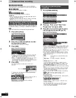 Preview for 26 page of Panasonic Diga DMR-EX79 Operating Instructions Manual