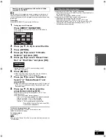 Preview for 31 page of Panasonic Diga DMR-EX79 Operating Instructions Manual