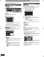 Preview for 34 page of Panasonic Diga DMR-EX79 Operating Instructions Manual