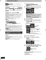 Preview for 42 page of Panasonic Diga DMR-EX79 Operating Instructions Manual