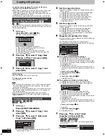 Preview for 54 page of Panasonic Diga DMR-EX79 Operating Instructions Manual