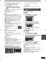 Preview for 55 page of Panasonic Diga DMR-EX79 Operating Instructions Manual