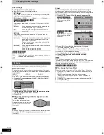 Preview for 68 page of Panasonic Diga DMR-EX79 Operating Instructions Manual