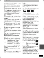 Preview for 85 page of Panasonic Diga DMR-EX79 Operating Instructions Manual