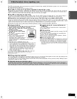 Preview for 5 page of Panasonic Diga DMR-EX99V Operating Instructions Manual