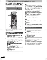 Preview for 20 page of Panasonic Diga DMR-EX99V Operating Instructions Manual