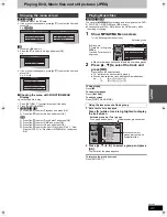 Preview for 41 page of Panasonic Diga DMR-EX99V Operating Instructions Manual