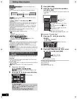 Preview for 50 page of Panasonic Diga DMR-EX99V Operating Instructions Manual