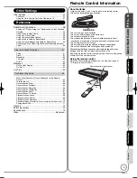 Preview for 5 page of Panasonic Diga DMR-EZ28EB Operating Instructions Manual