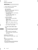 Preview for 44 page of Panasonic Diga DMR-HWT130 Operating Instructions Manual